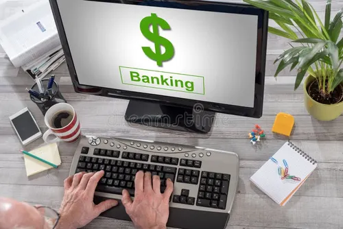 Computer Work Bank Account Edu Simulation
