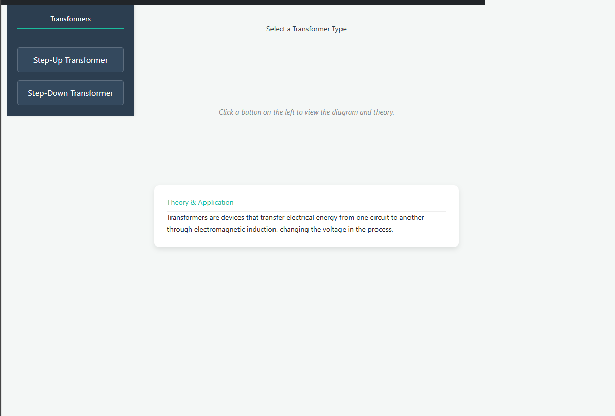 Types of transformer