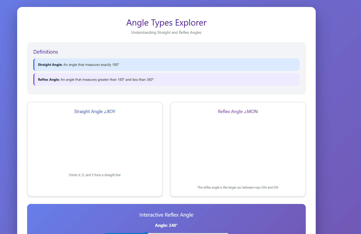 Construction of angles