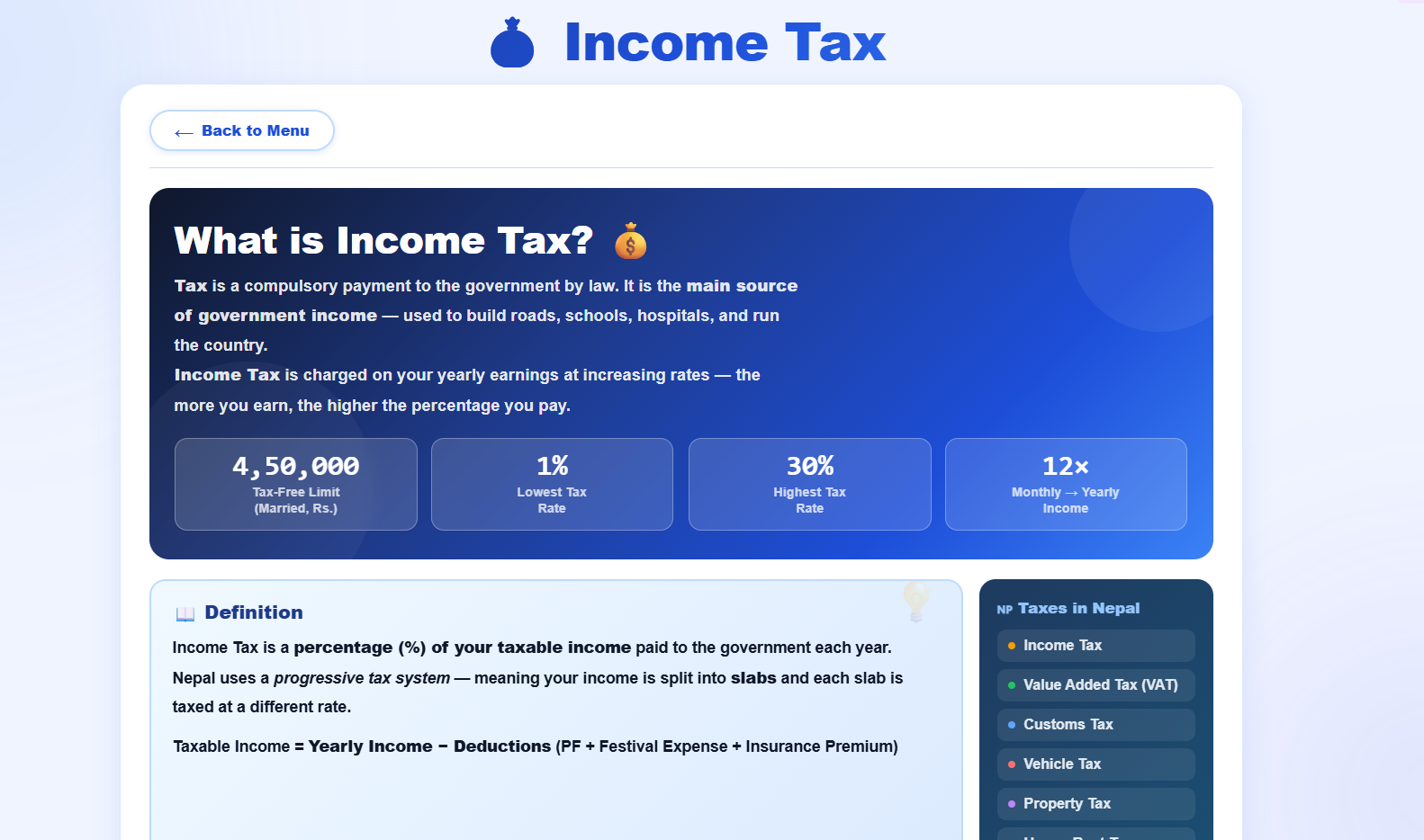 Income Tax