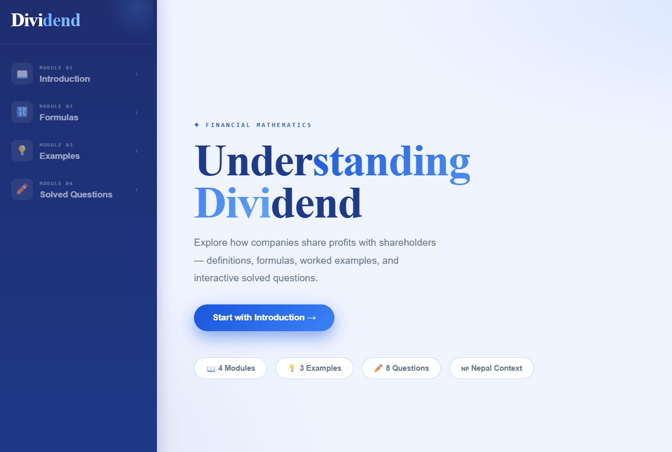 Dividend