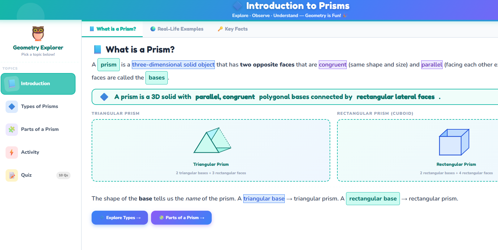 Introduction to prism