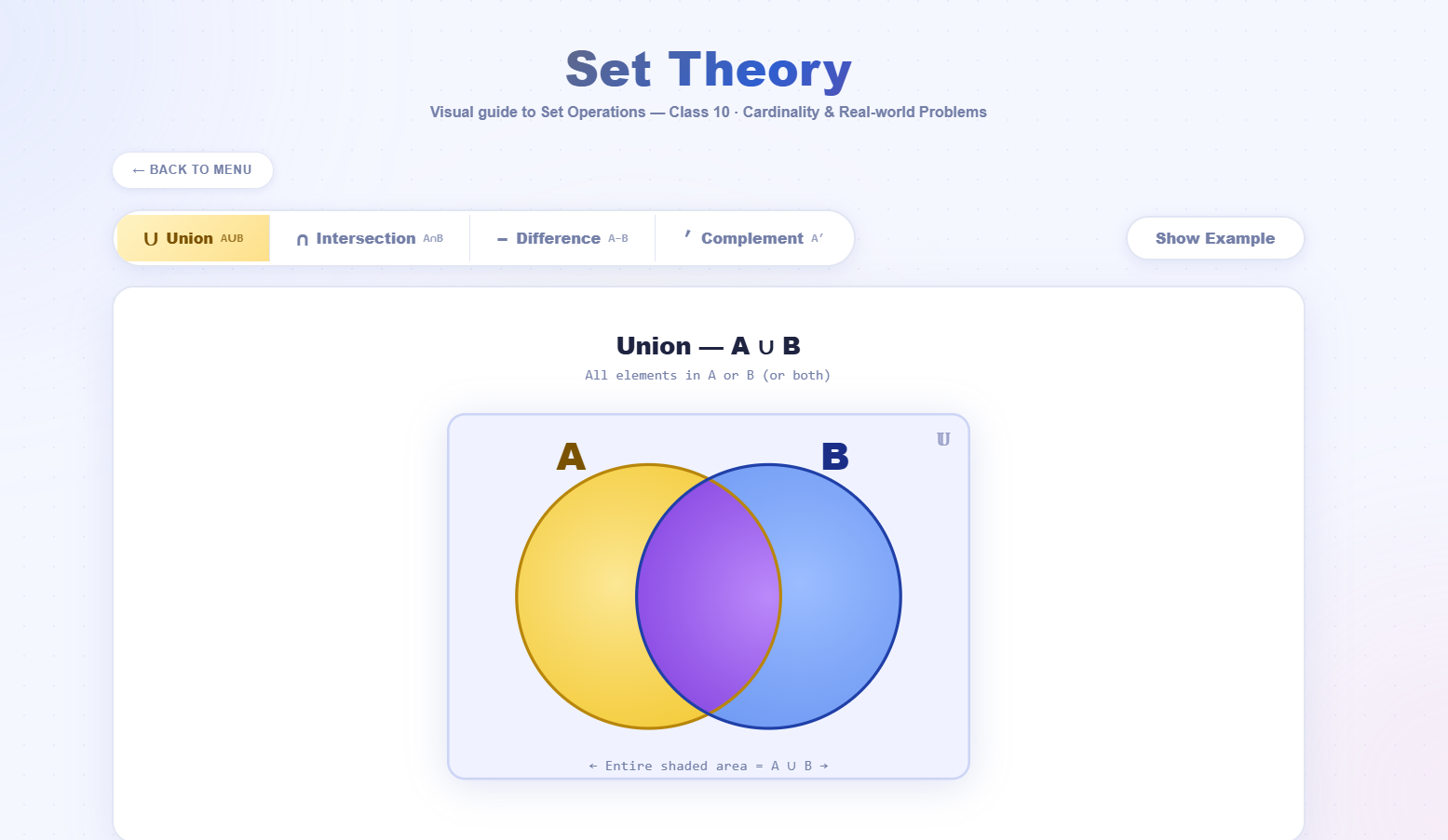 Cardinality of the Two Sets