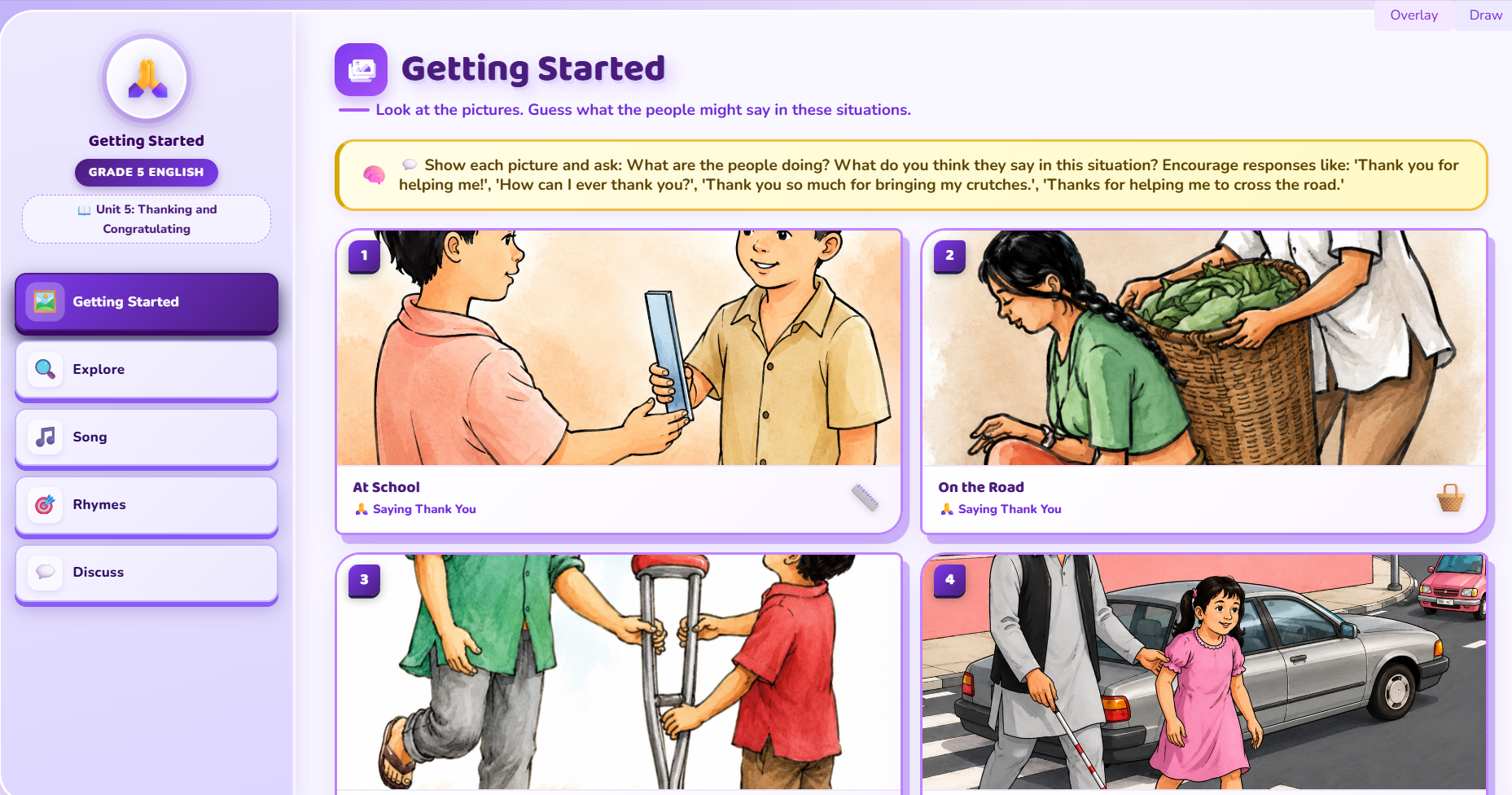 Getting Started : thought of people
