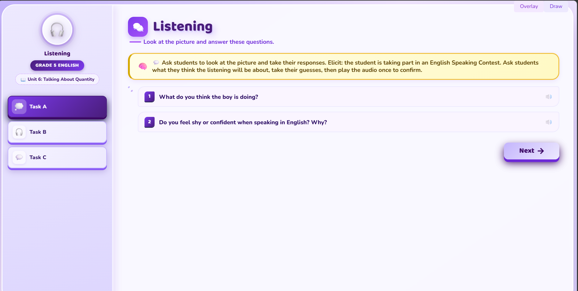 Listening