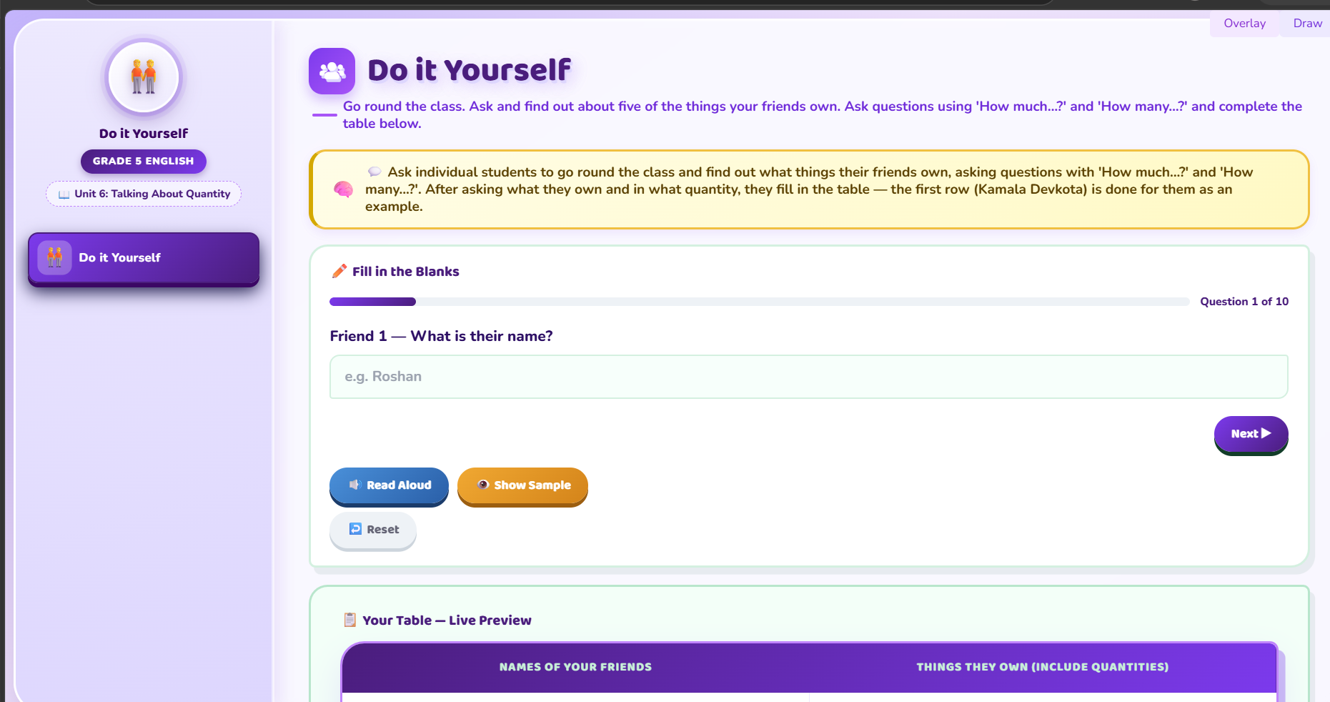 Do it yourself : how much and how many