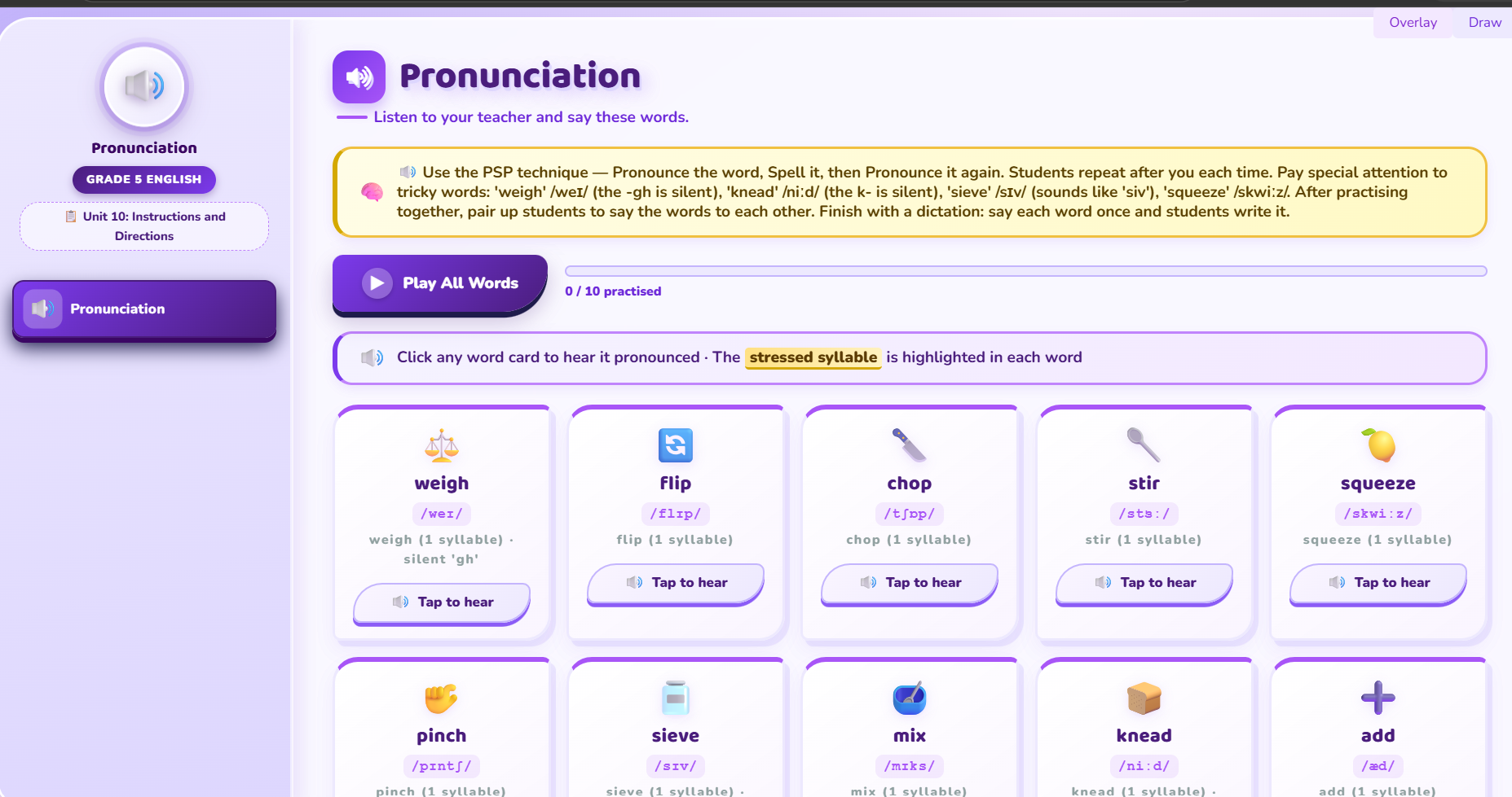 Pronunciation