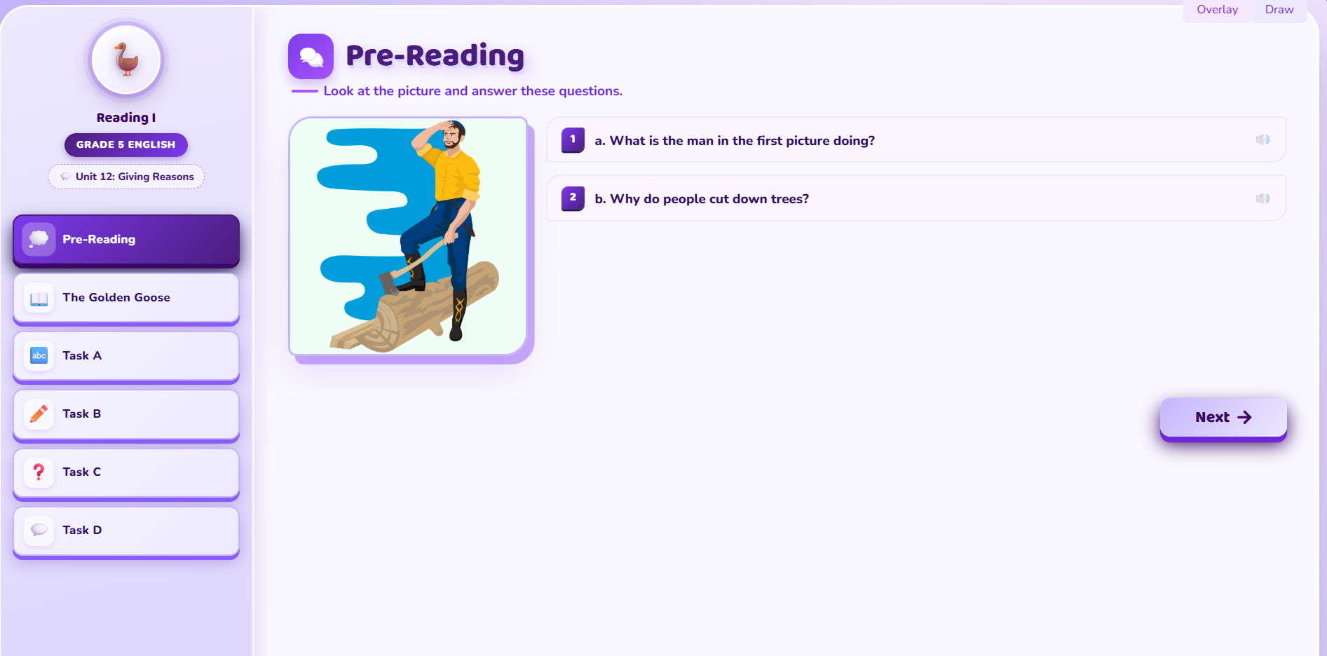 Reading I: The Golden Goose