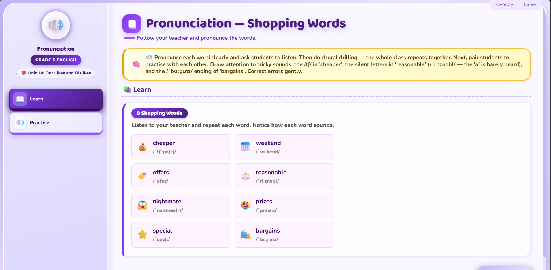 Pronunciation