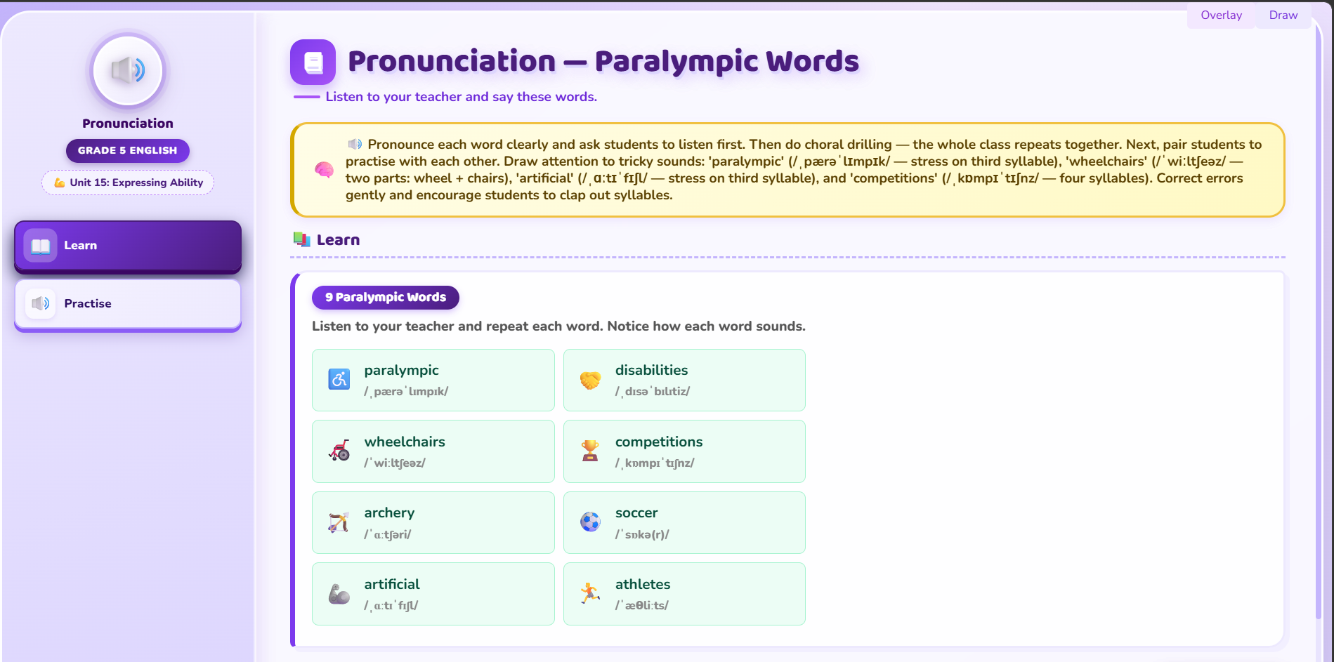 Pronunciation