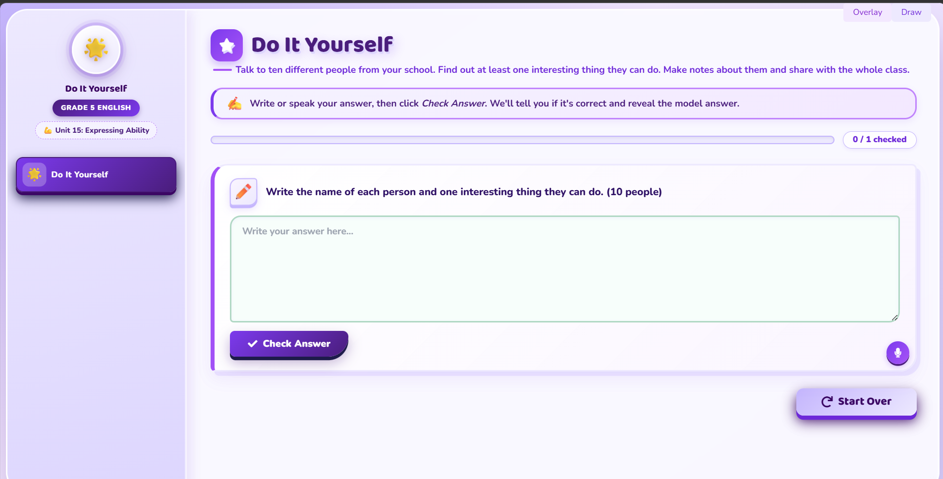 Do it yourself