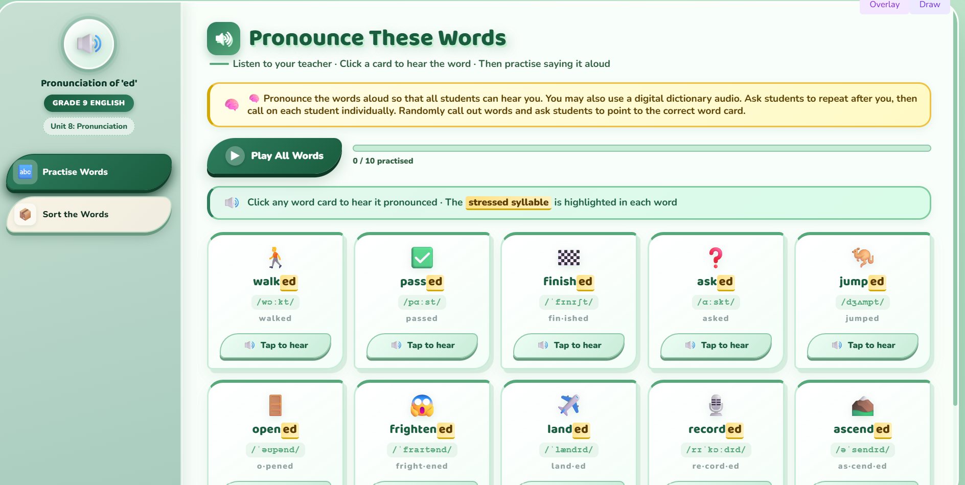 Pronunciation : Pronunciation of ‗ed‘