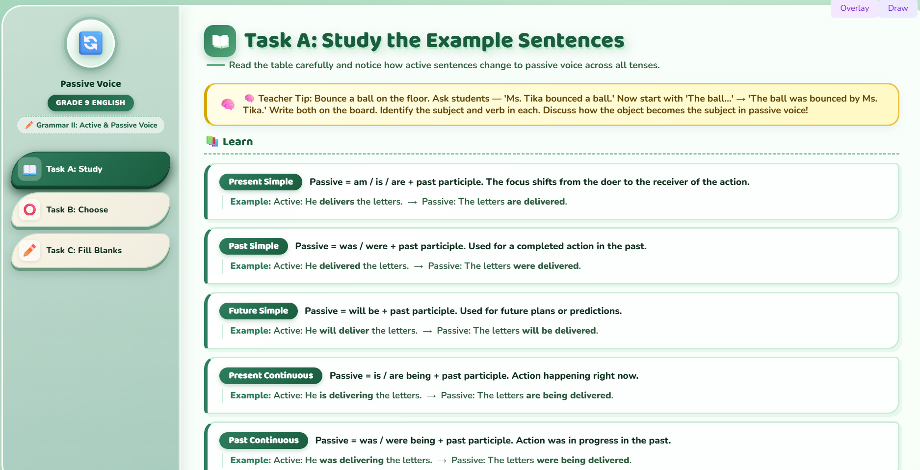 Grammar II : Reported speech