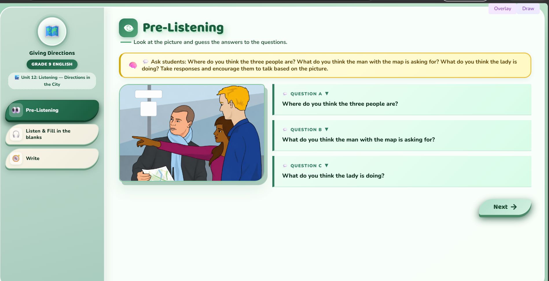 Listening