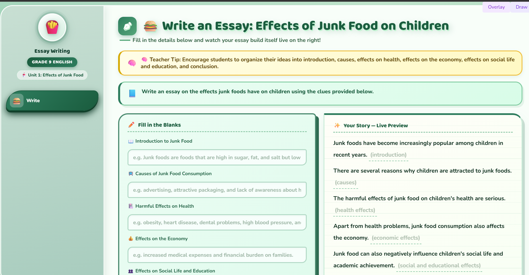 Writing II : Essay