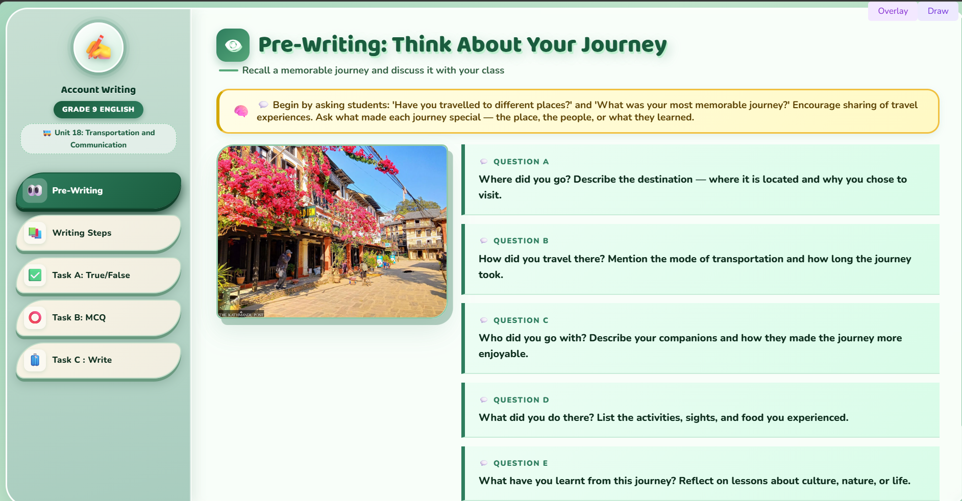 Writing II : Account Writing