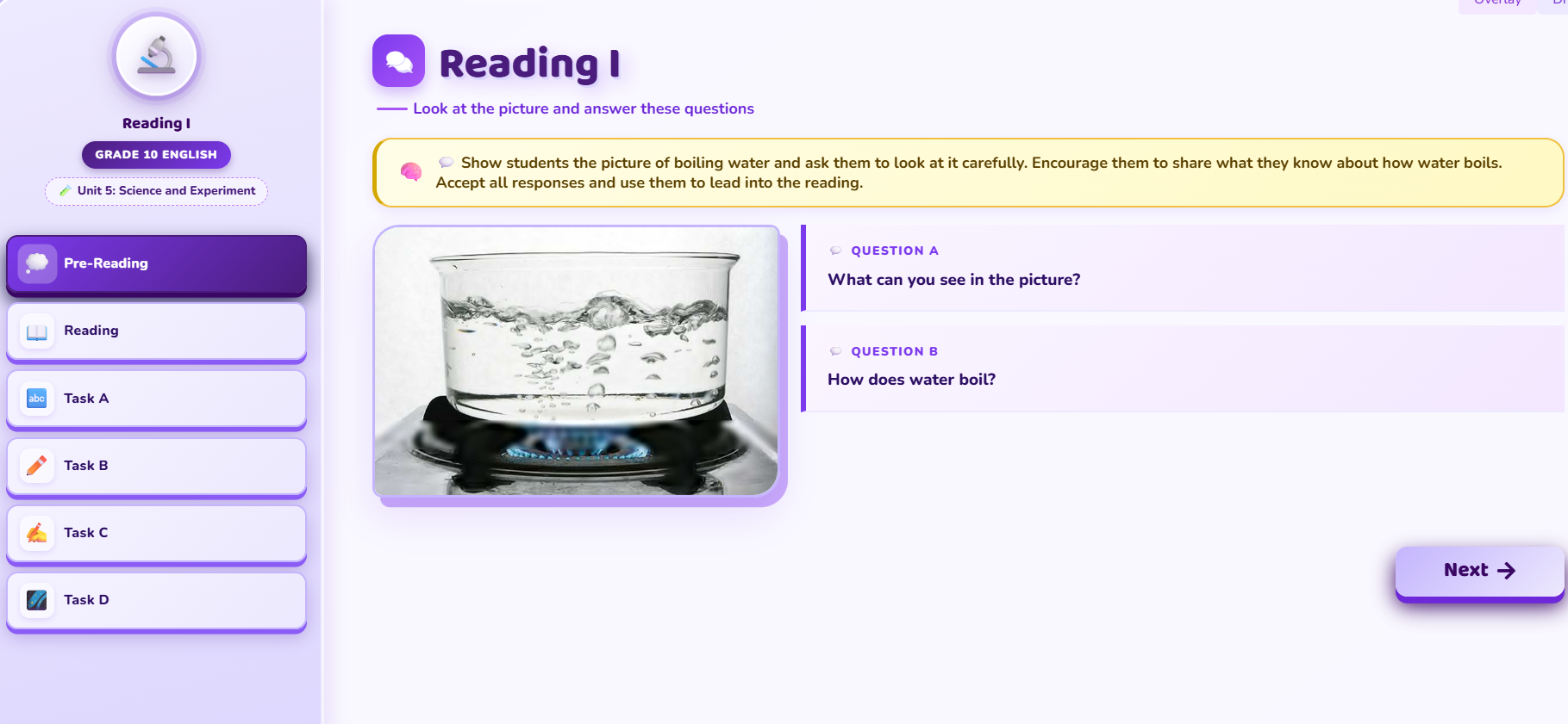 Reading I : Yes, You Can Boil Water at Room Temperature