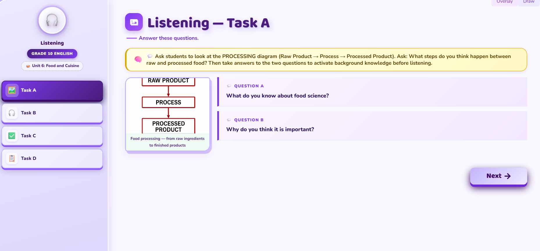 Listening: A talk