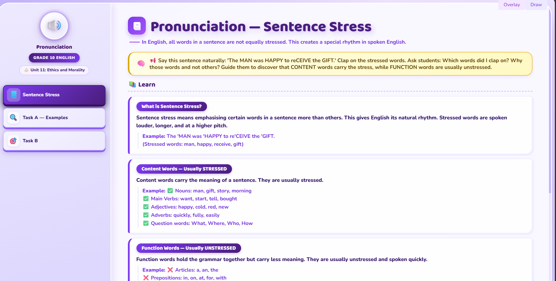 Pronunciation