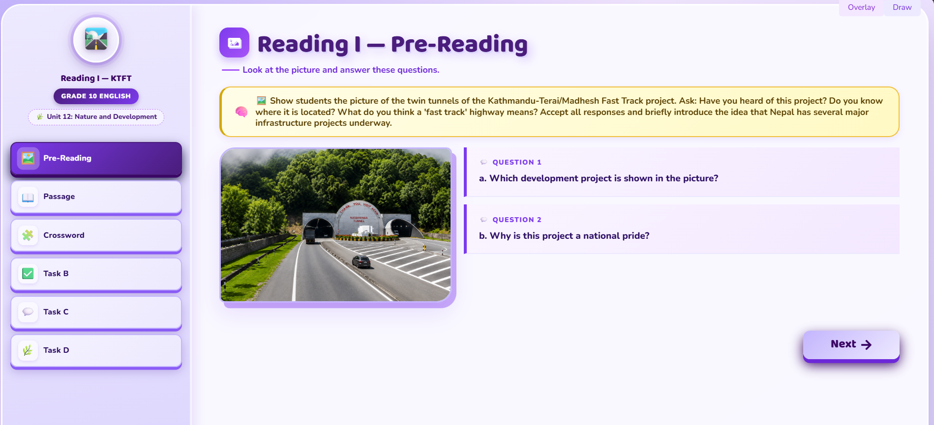 Reading I Nature and Development