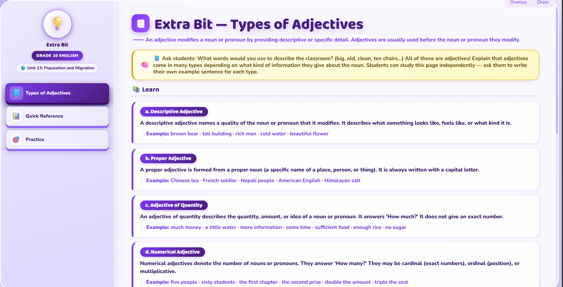 Extra bit