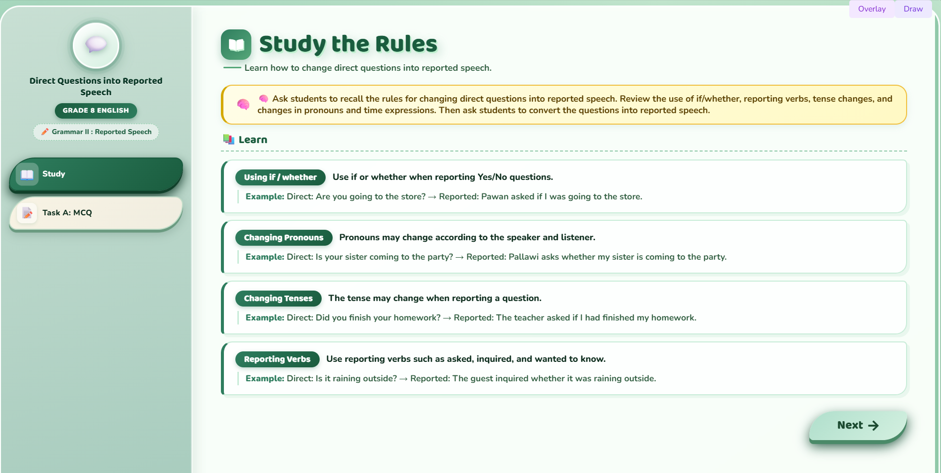 Grammar II : (Modals: can, could, would)