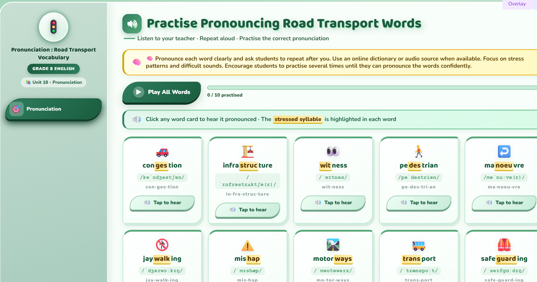 Pronunciation