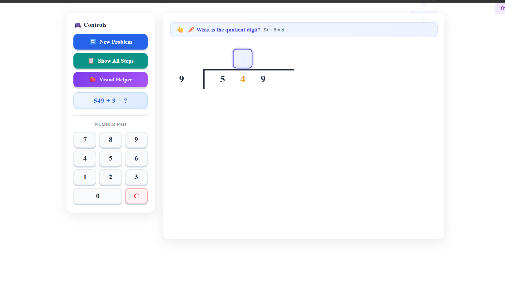 Division with and without remainder