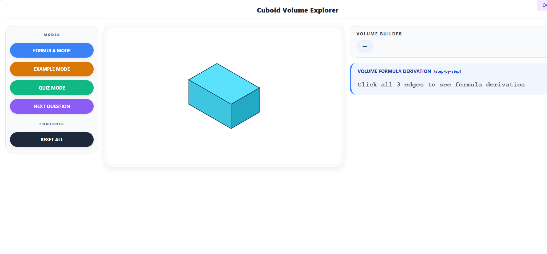 calculate volume