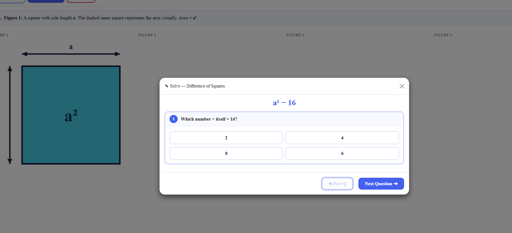 Factorization of the expression of the form (a2-b2)